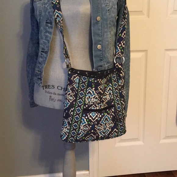 Vera Bradley Hipster Bag in Ink Blue - Picture 1 of 4